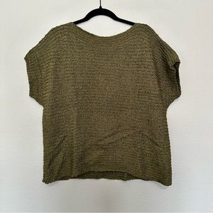 Lauren Ralph Lauren stretch knit boatneck short sleeve women’s sweater size 2X